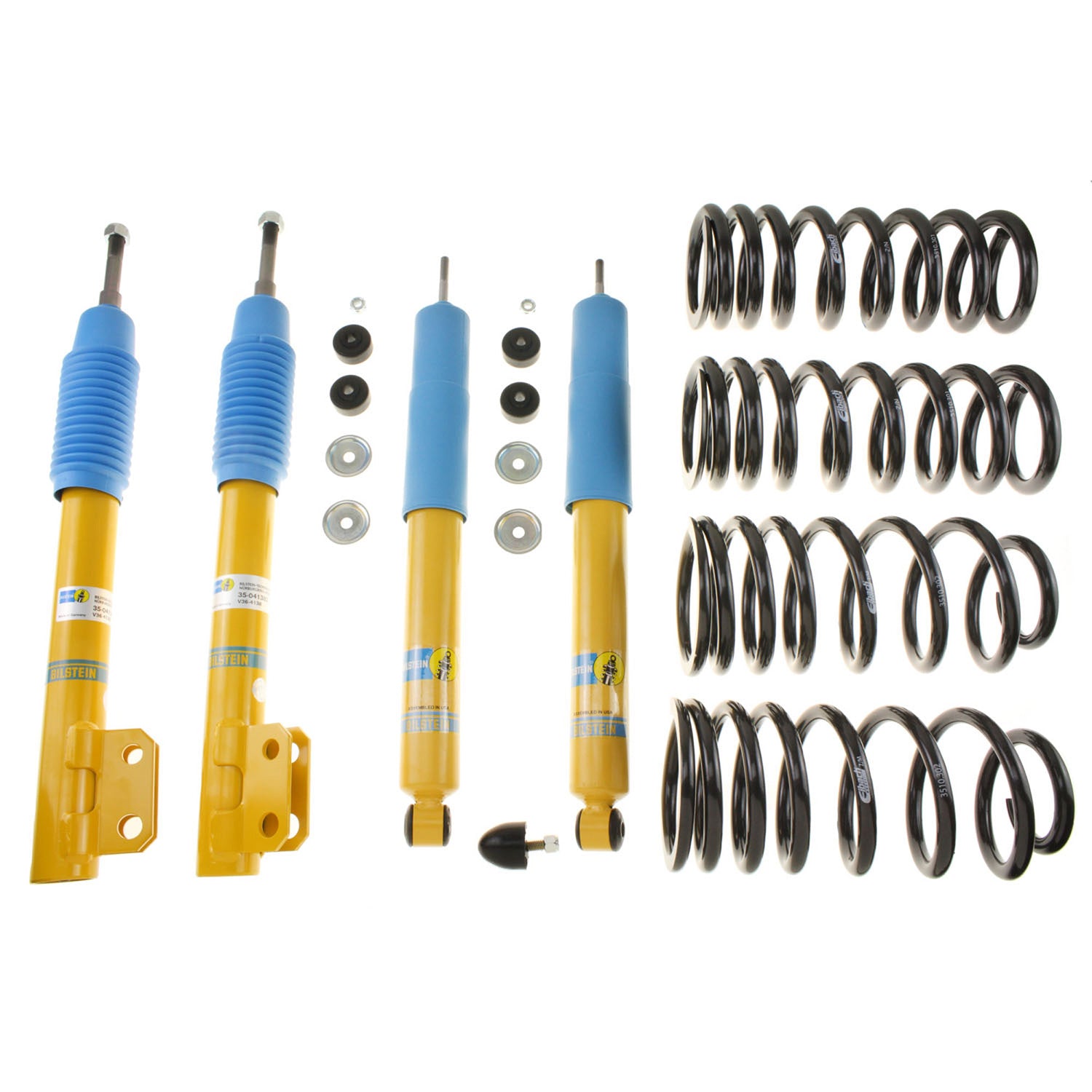 Bilstein B12 (Pro-Kit) 1994 - 2004 Ford Mustang GT V8 Front & Rear Suspension Coilover Kit