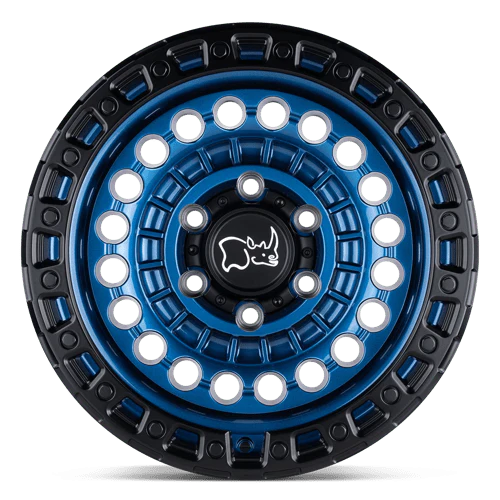 Black Rhino SENTINEL Cobalt Blue W/ Black Ring 17x8.5 -18 5x127mm 71.5mm