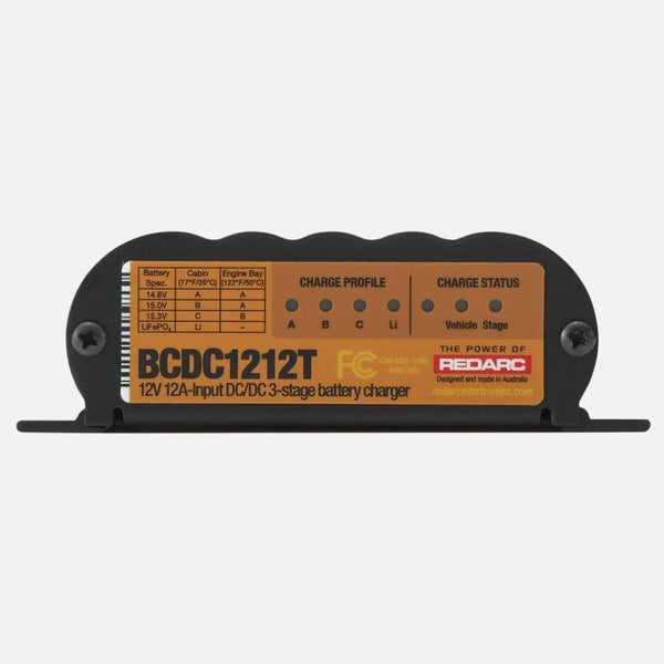 REDARC DC/DC 3-Stage Vehicle to Trailer Battery Charger - 12A