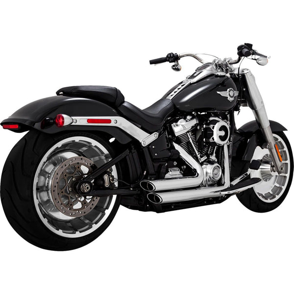 Vance & Hines Harley Davidosn 2018 - 2023 Softail Fatboy/Blackout Shortshots Staggered PCX Full System Exhaust