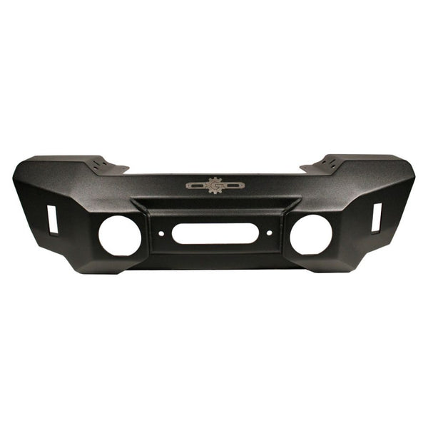 Rock Slide 2018 - 2025 Jeep Wrangler JL / 2020 - 2025 Gladiator Big Sky Stubby Front Bumper With Winch Plate