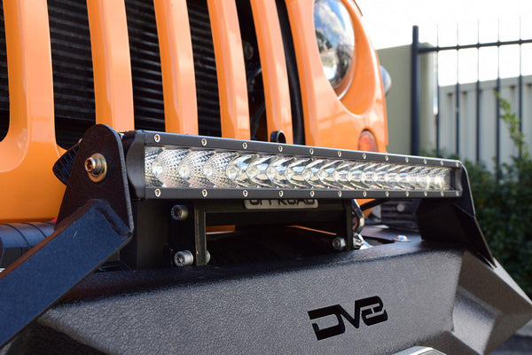 DV8 Offroad SL 8 Slim 20in Light Bar Slim 100W Spot 5W CREE LED - Black