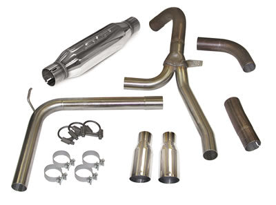 SLP 1998 - 2002 Chevrolet Camaro LS1 LoudMouth Cat-Back Exhaust System w/ 3.5in Slash Cut Tips