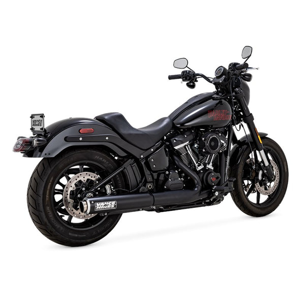 Vance & Hines Harley Davidson 2025 + Narrow Tire Softail Supersport Slip-On - Black