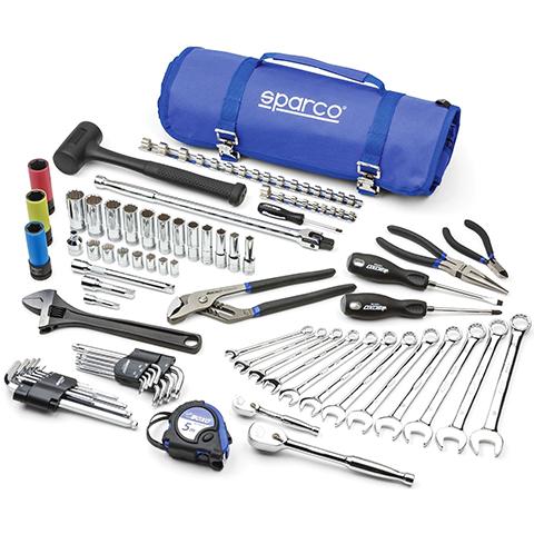 Sparco Trackside Tool Roll & Tool Kit