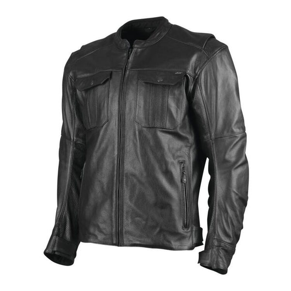 Speed and Strength Band of Brothers Leather Jacket Black