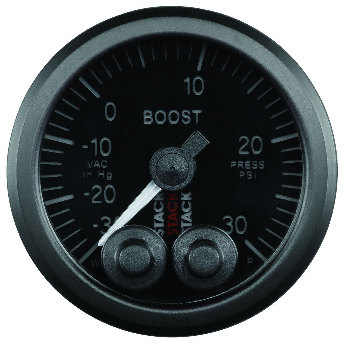 Autometer Stack Instruments 52mm -30INHG To +30PSI Pro Control Boost P ...