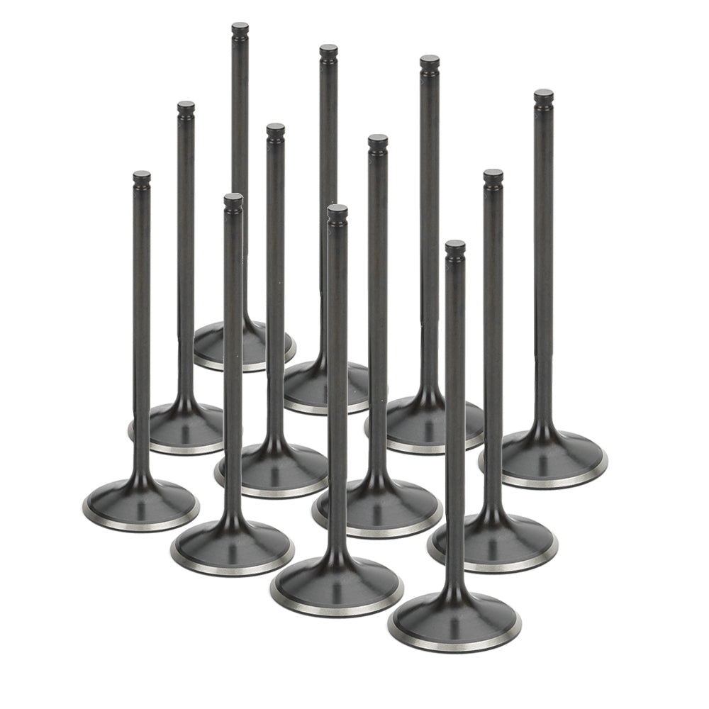 Supertech Nissan RB26DETT Black Nitrided Intake Valve - Set of 12