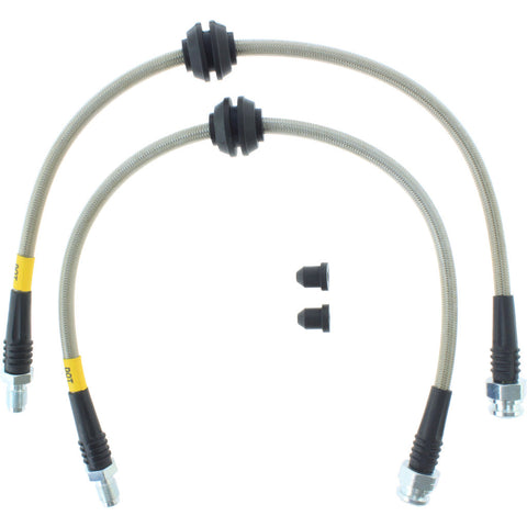 StopTech 2013 - 2018 Ford Focus ST Stainless Steel Rear Brake Lines