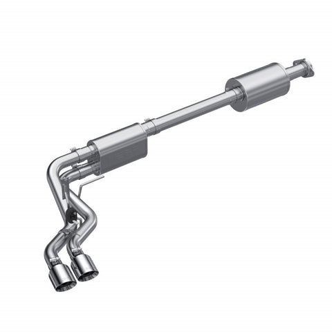MBRP 2021+ Ford F150 T304 Pre-Axle (Street Profile) 2.5in OD Tips 3in Cat Back Exhaust