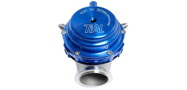 TiAL Sport MVR Wastegate 44mm (All Springs) w/Clamps - Blue