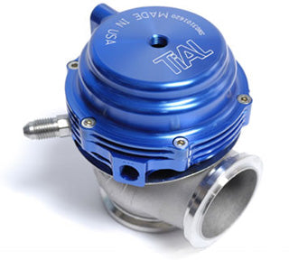 TiAL Sport MVS Wastegate 38mm (All Springs) w/Clamps - Blue