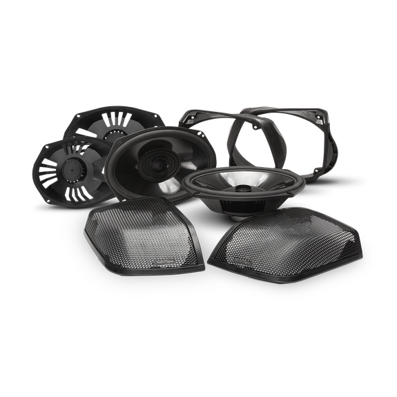 Rockford Fosgate 2014+ Harley Davidson Motorcycle 6 X 9 Saddle Bag Kit