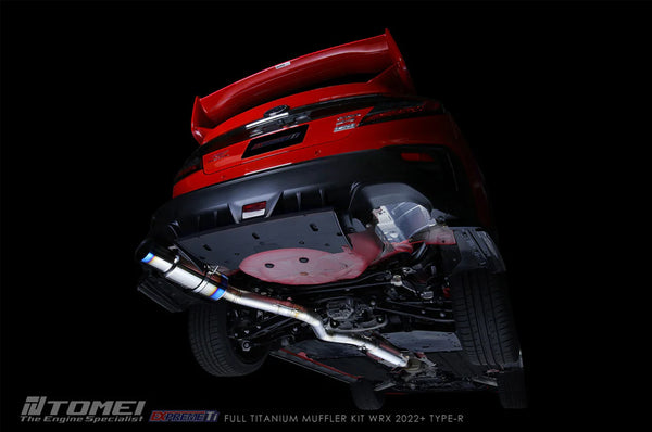 Tomei Expreme Titanium Type-R Catback Exhaust 2022+ WRX VB (TB6090-SB06A)