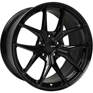 Enkei TSR-X 18x8.5 38mm Offset 5x114.3 BK 72.6mm Bore Gloss Black