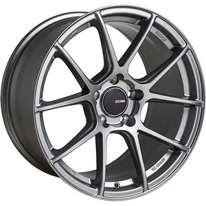 Enkei TS-V 18x8 5x100 45mm Offset 72.6mm Bore Storm Grey Wheel