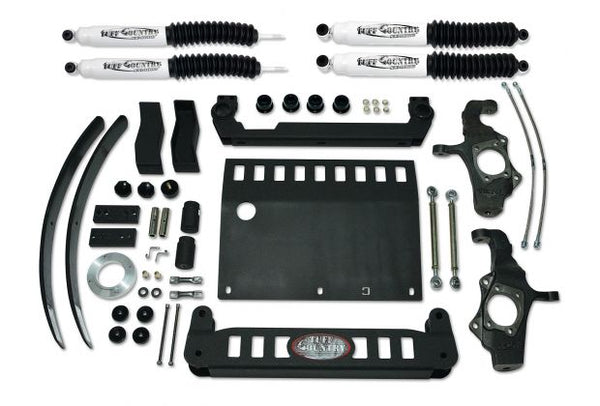 Tuff Country 2004 - 2012 Chevy Colorado /  2004 - 2009 GMC Canyon 4x4 4in Lift Kit (SX8000 Shocks)
