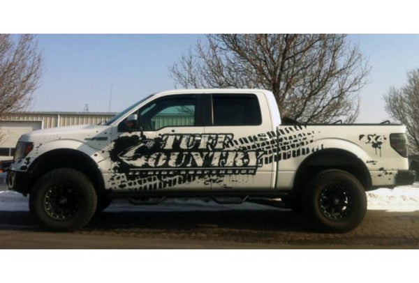 Tuff Country 2009 - 2013 Ford F-150 4x4 & 2wd 3in Front/2in Rear Lift Kit (SX8000 Shocks)