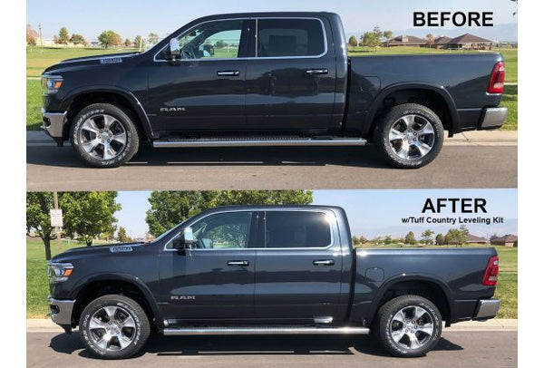 Tuff Country 2019 + Dodge Ram 1500 2in Front Leveling Kit with Ride Height Sensor Links