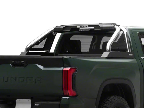 Go Rhino 2022 + Toyota Tundra 4dr Sport Bar 2.0 for Full Size Trucks - Polished SS (Drilling Req.)