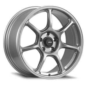 Konig Ultragram 18x9.5 5x114.3 ET35 Titanium Metallic Knurled Bead