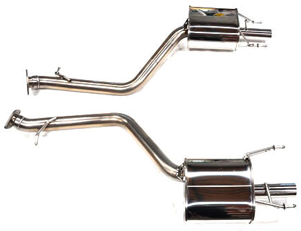 Revel Medallion Touring-S Catback Exhaust - Dual Muffler / 2013 - 2017 Lexus GS350