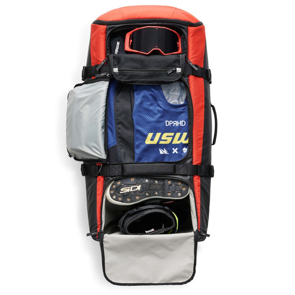 USWE Buddy Athlete Gear Trolley Bag 150L - Black/Red