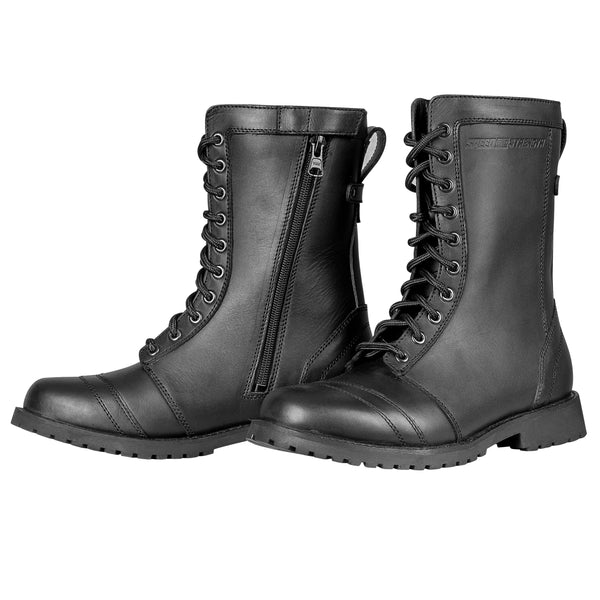 Speed and Strength Fast Times Leather Boots Black Womens