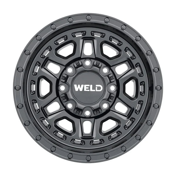 Weld Off-Road W119 17X9 Crux 8x170 ET00 BS5.00 Satin Black 125.1