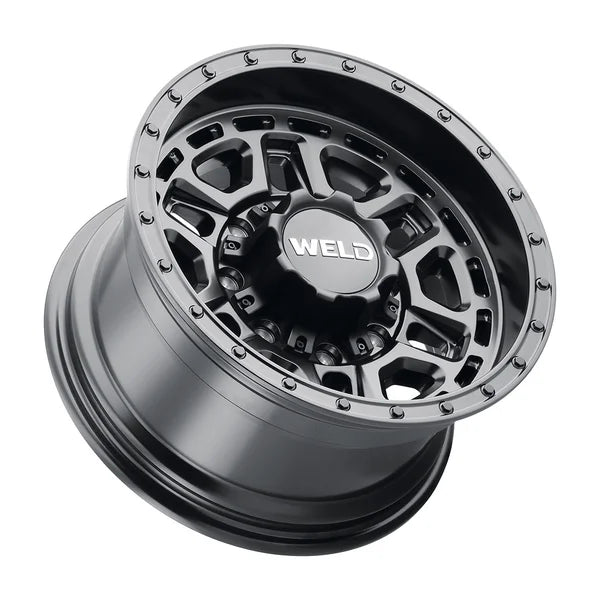 Weld Off-Road W119 17X9 Crux 8x170 ET00 BS5.00 Satin Black 125.1