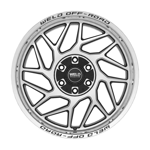 Weld Off-Road W118 20x9 Fulcrum 8x170 ET-00 BS 5.00 125.1 Gloss Black Machined Wheel