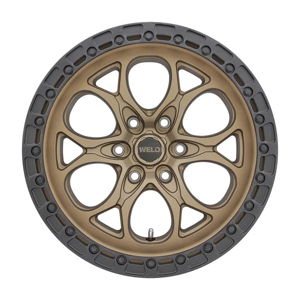 Weld Off-Road W106 20X9 Ledge 6 | 6X135 ET20 BS5.75 Satin Bronze / Black Ring 87.1