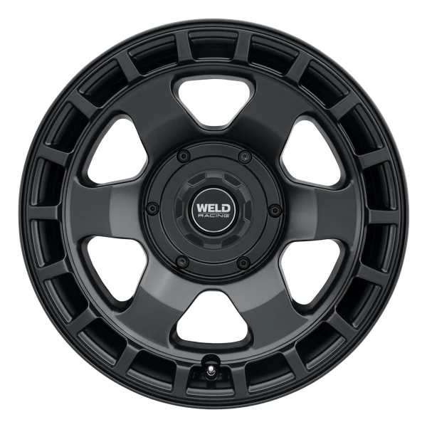 Weld Off-Road Ridge 20x9 - 5x127 / 5x139.7 BP - ET0 - 87.1mm CB - Satin Black Wheel