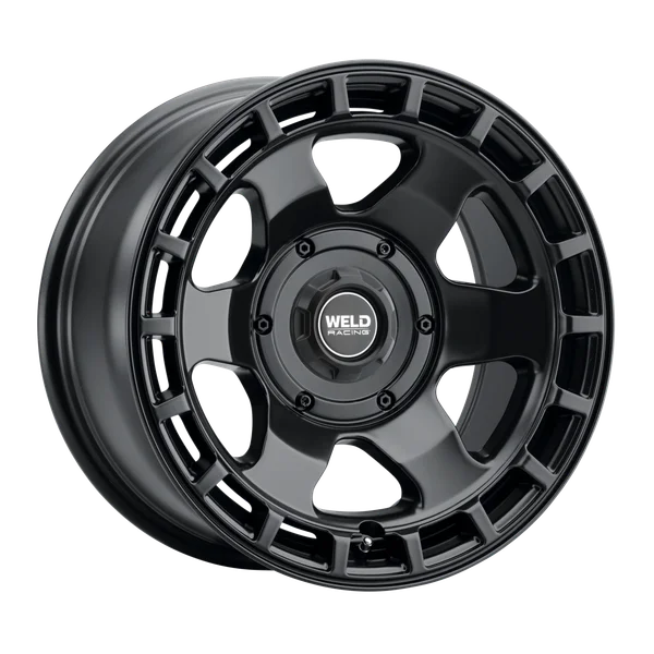 Weld Off-Road Ridge 20x9 - 5x127 / 5x139.7 BP - ET0 - 87.1mm CB - Satin Black Wheel
