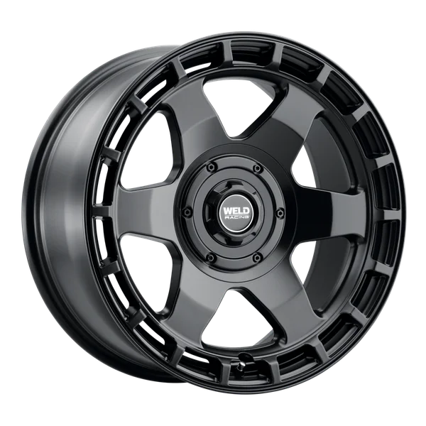Weld Off-Road Ridge 17x9 - 6x135 / 6x139.7 BP - ET-12 - 106.1mm CB - Satin Black Wheel