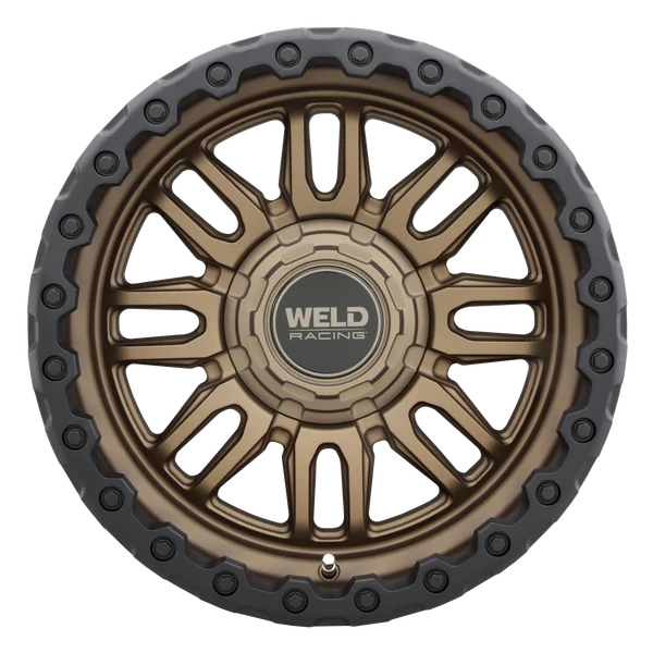 Weld Off-Road Swift 17x9in - 8x170 BP - ET-12 - 125.1mm CB - Satin Bronze Wheel & Black Ring