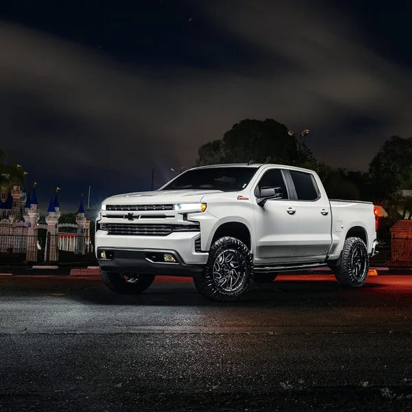 Weld Off-Road W117 20X10 Fulcrum 8X180 ET-18 BS4.75 Gloss Black MIL 124.3