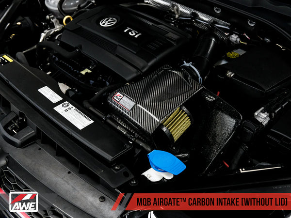 AWE Tuning VW GTI/Golf R MK7 1.8T/2.0T 8V (MQB) Carbon Fiber AirGate Intake w/o Lid