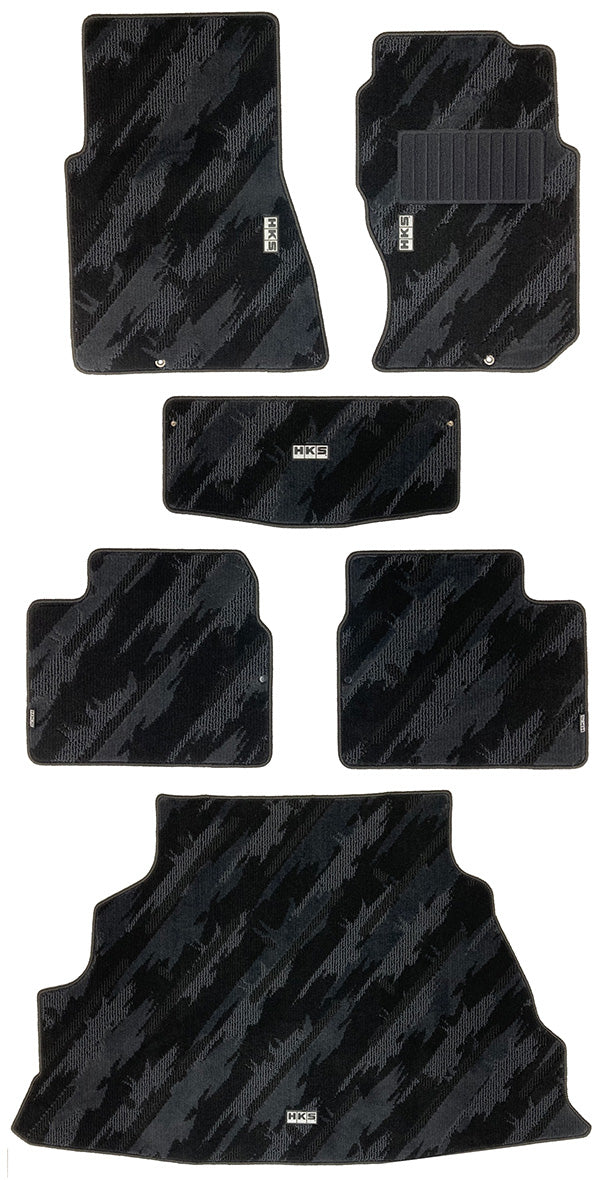 HKS Floor Mats -  1989 - 1994 Nissan GT-R  BNR32 FULL SET OCT RHD