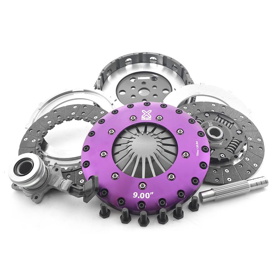 XClutch 2016 - 2018 Ford Focus RS 9in Twin Sprung Organic Clutch Kit
