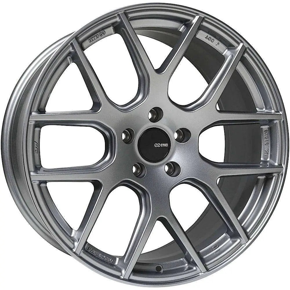 Enkei XM-6 18x8 5x112 45mm Offset 72.6mm Bore Storm Gray Wheel