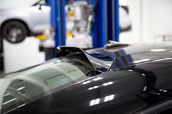 OLM Paint Matched Rear Roof Visor Spoiler Crystal Black Silica Raven 2013+ FR-S BRZ 86