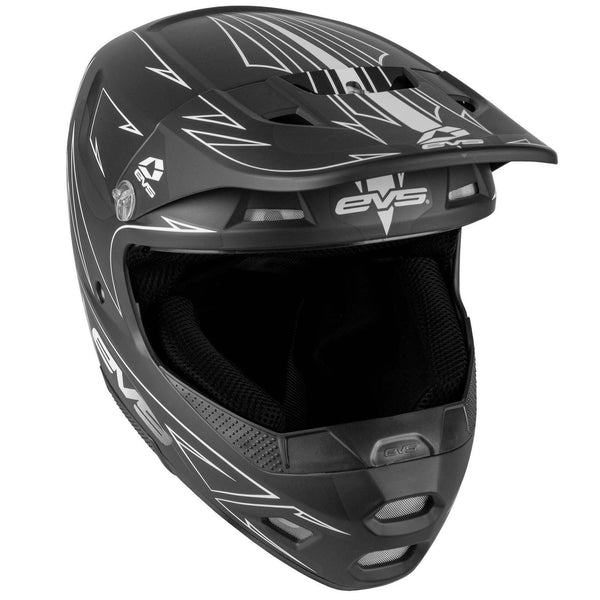 EVS T3 Pinner Helmet Matte Black Youth Sizes