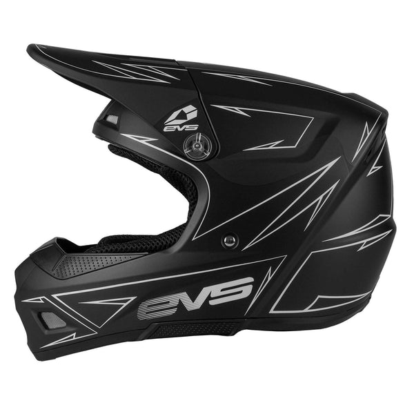 EVS T3 Pinner Helmet Matte Black Youth Sizes