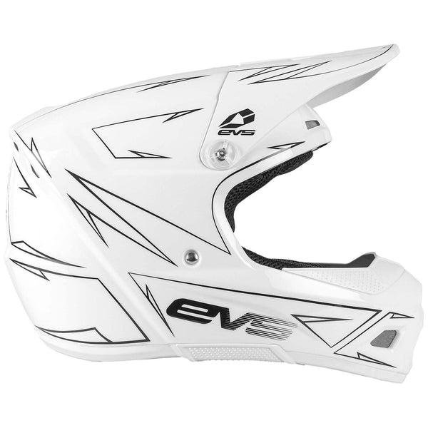 EVS T3 Pinner Helmet White Youth Sizes