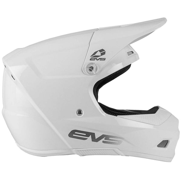 EVS T3 Solid Helmet White Youth Sizes
