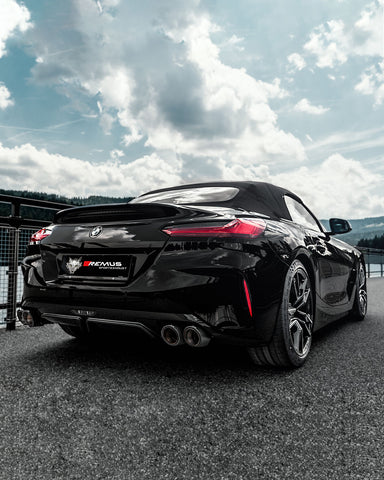 Remus 2018 + BMW Z4 M40I Roadster 3.0L Turbo (B58B30C R6 w/GPF) Axle Back Exhaust (Tail Pipes Req)