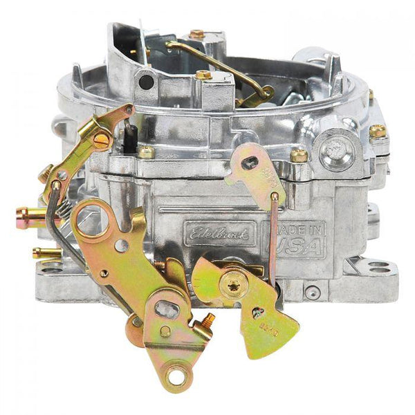 Edelbrock Carburetor Performer Series 4-Barrel 600 CFM Manual Choke Satin Finish - GUMOTORSPORT