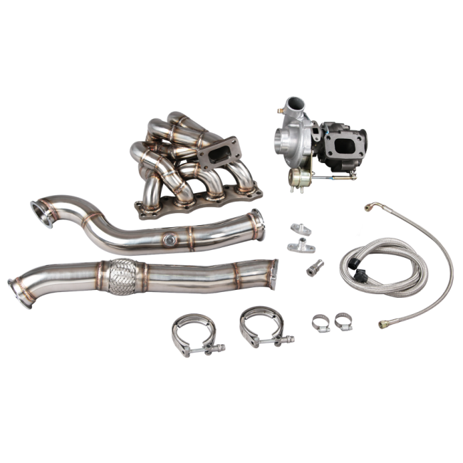 CX Racing Version 2 ( Turbo Manifold Downpipe ) Kit For 90-98 Mazda Miata MX-5 NA 1.6L