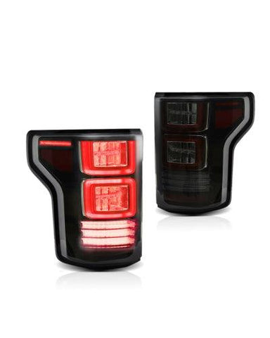 Vland LED Smoked Tail Lights Fit For Ford F-150 2018 2019 - GUMOTORSPORT